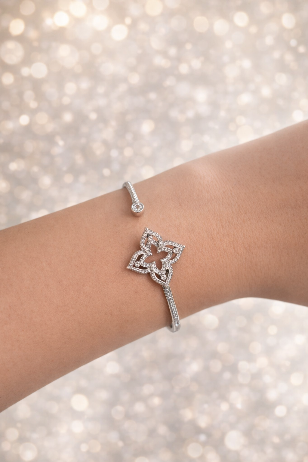 Silver bangle