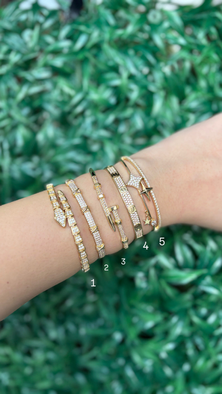 Zircon Bangles