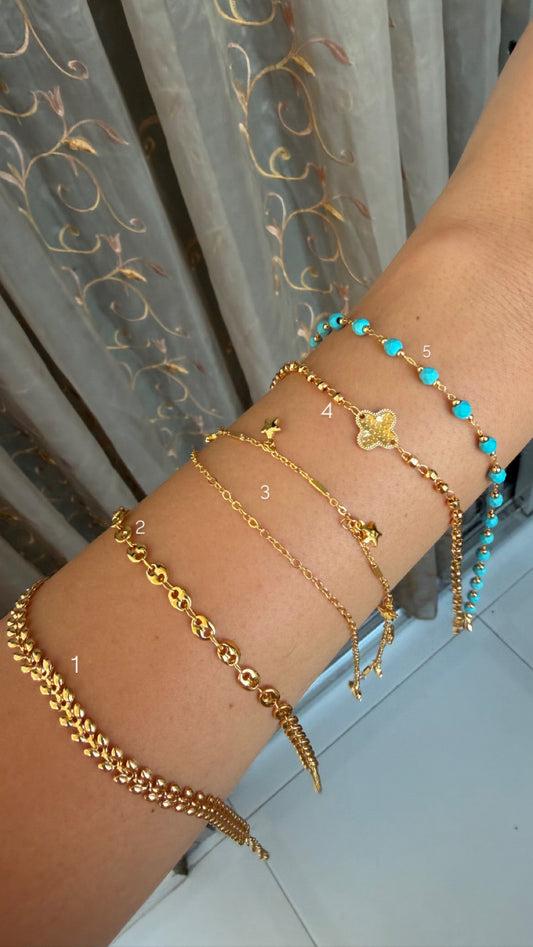 Summer Anklets
