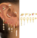 925 Silver Earrings Set