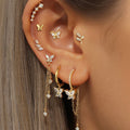 925 Silver Earrings Set