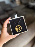 Spiral necklace
