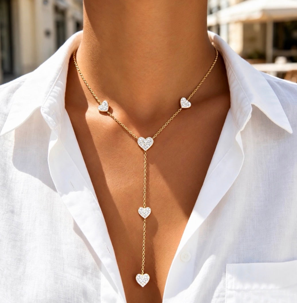 925 Sterling Silver Heart necklace