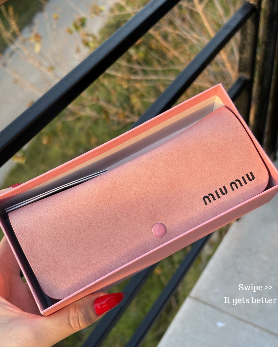 Miu mui sunglasses