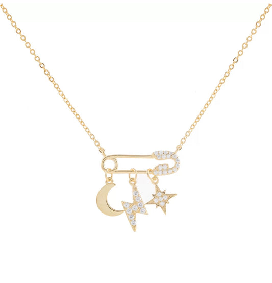 Attach necklace