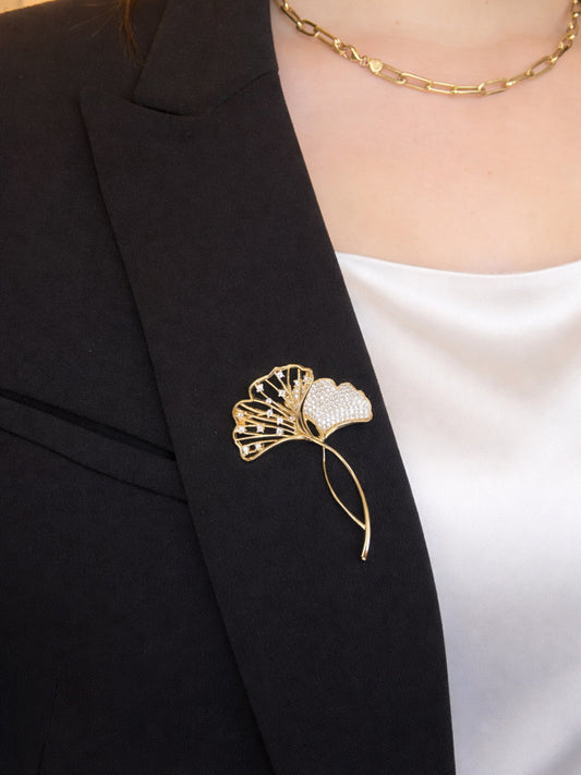 Fan Brooch