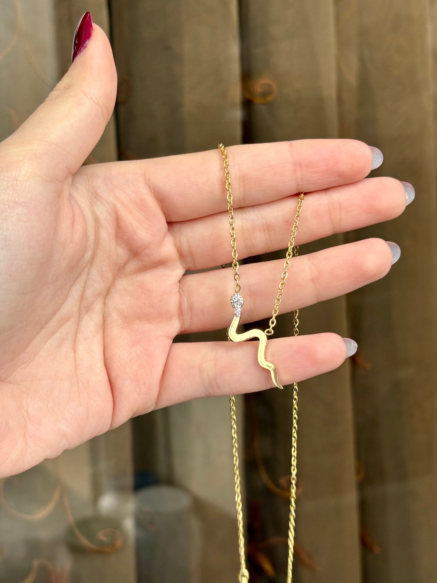 Snake necklace
