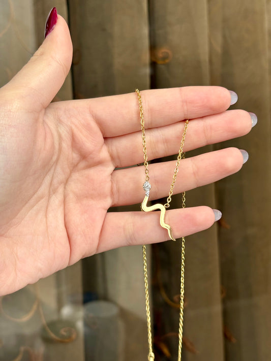 Snake necklace