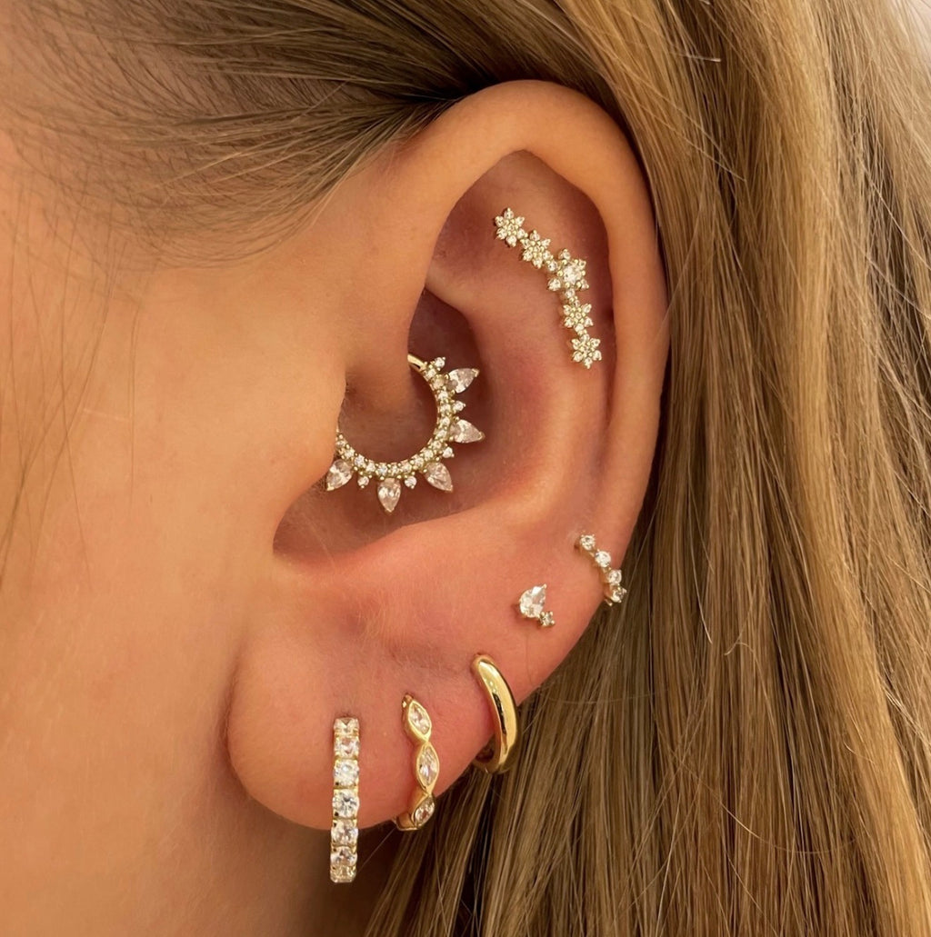 925 Silver Earrings Set