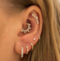 925 Silver Earrings Set