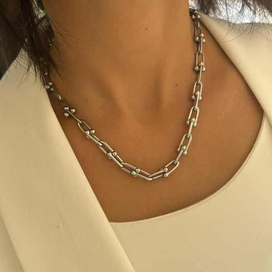 Silver Tiffany Necklace
