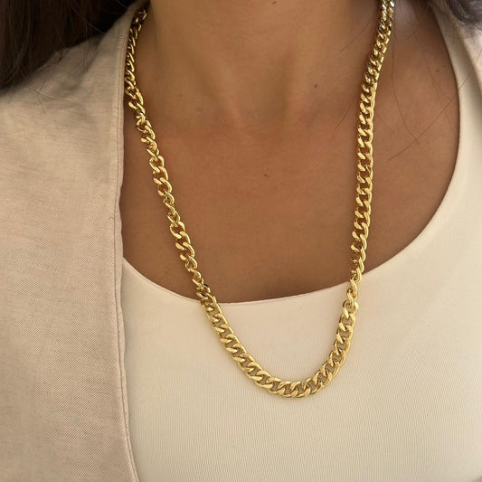 Golden necklace