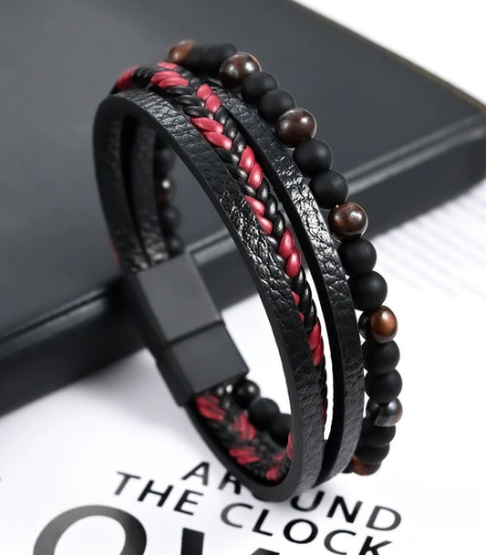 Multi woven bracelet in 2 different colors