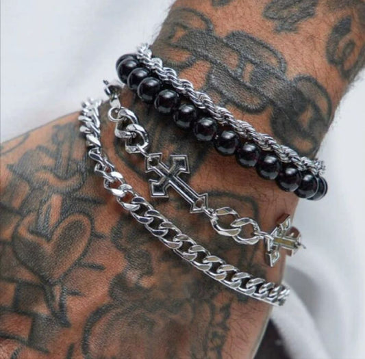 4 piece set bracelets